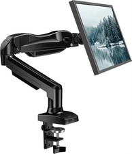 HUANUO Single Monitor Mount, 13 to 32 Inch Gas Monitor Arm, Adjustable Stand,... picture