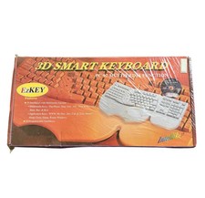 Vintage EzKEY 3D Smart Keyboard PC 97 Multimedia Ergonomic New Sealed NIB picture