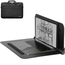 Magnetic Laptop Holder Portable Workstation with Bag 3 Super Strong Magnets picture