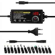 3-24V 3A 72W Adjustable Power Supply Universal AC/DC Adapter with 14 DC Plugs picture