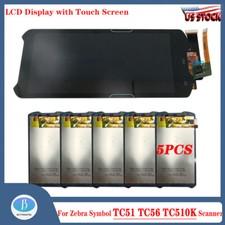 5PCS LCD Display + Touch Screen Digitizer for Zebra Symbol TC51 TC56 TC510K picture