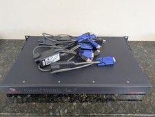 Avocent DSR2020 16 port KVM IP  Switch + 7 x DSRIQ-USB cable modules (READ* **) picture