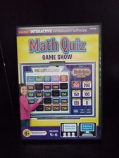 Lakeshore Interactive Math Quiz Game Show - Grades 4-6 Teaching CD-ROM ~ #174h picture