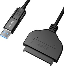 BENFEI SATA to USB Cable, 2in1 USB-C/USB 3.0 to SATA III Hard Driver Adapter Com picture