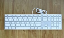 New Apple A1243 Aluminum USB Wired Numeric Keypad 2xUSB port MB110LL/B MB110LL picture