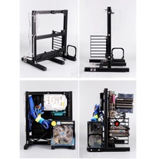 PC Frame Test Bench Chassic ATX ITX MATX Open Air Case Water Cooling Fan Stand picture
