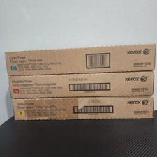 Xerox 006R01516 006R01515 006R01514 Toner Cartridge Lot of 3 picture