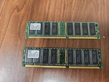 Samsung PC2700U 25331 A1 M368L3223DTM CB3 256mb ddr RAM Memory picture