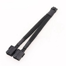 2X Video Card 12VHPWR PCIe 5.0 12 Pin to Dual GPU PCIE 8-Pin Cable for2035 picture