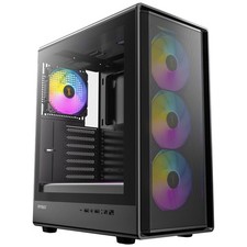 Antec P6 Neo ARGB 4 PWM ARGB Fans Included Tempered Glass Mid-Tower ATX PC Case picture
