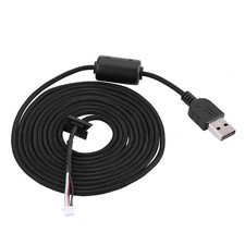 USB Mouse Weaving Cable Line Replacement Part Fit For Logitech G9 G9X Game Mouse picture
