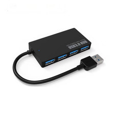 USB 3.0 Hub 4 Port High Speed 5Gbps Multi Splitter Adapter for PC Laptop Windows picture