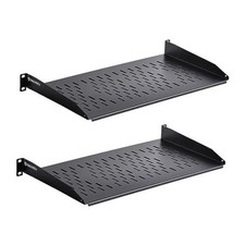 1U Cantilever Universal Rack Shelf - 10in Deep - Rackmount 1U picture