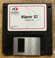 Vintage newer technology NUpower G3 version 1.0.3 Floppy TESTED and WORKING picture