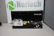 NEW GENUINE LEXMARK X746A1CG CYAN TONER CARTRIDGE [EXPIRED] picture