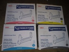 4 Genuine OKI OKIDATA C7000 C7200 C7200N C7400dnx C2 Image Drum Unit 41304106 picture