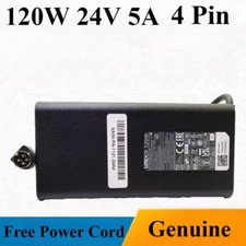 Original LITEON 120W 24V 5A 4 Pin Laptop Charger PA-1121-24 Adpater Power Supply picture