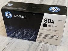 Genuine HP 80A CF280A Black LaserJet Toner OEM New Factory Sealed picture