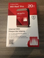 Western Digital 20TB WD Red Pro NAS Internal Hard Drive HDD - 7200 RPM, SATA 6 G picture