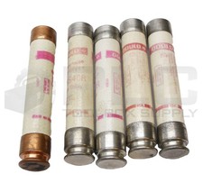 LOT OF 5 NEW GOULD SHAWMUT TRS40R TIME DELAY FUSE 40A 600VAC 300VDC *READ* picture
