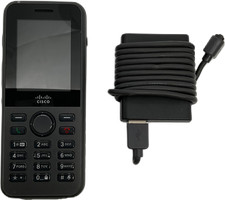 Cisco 8821 Wireless IP Phone Handset Bluetooth Speakerphone PoE Black picture