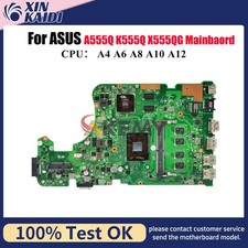 X555QG Laptop Motherboard For ASUS VivoBook A555Q K555Q Mainboard W/ CPU picture