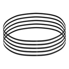 720mm GT-2 Timing Belt, 5pcs 6mm Width 2mm Pitch 3D Printing Closed Loop, Black picture