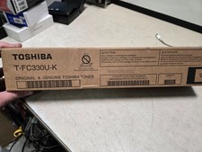 GENUINE TOSHIBA T-FC330U-K BLACK TONER CARTRIDGE SEALED picture