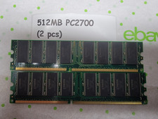 1GB (512MB x 2) VARIOUS BRANDS PC2700 DDR-333 Desktop RAM Memory picture