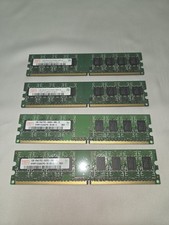 2GB (2X1GB) PC2-5300U & 2GB (2X1GB) PC2-6400U Desktop Memory Tested & Working picture