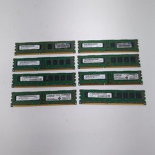 16GB (Lot of 8 x 2GB) DDR3 Desktop RAM Micron Crucial HP 1333MHz PC3-10600U picture