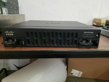 Genuine Cisco ISR4451-X-HSEC/K9 V06 ISR 4451 PoE 4 Port no clock issue Dual Pwr picture