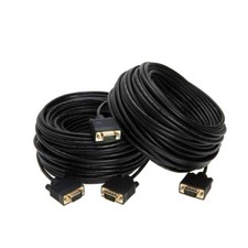 2-Pack- 50FT SVGA M/M 15 Pin Cable TV Video Projector PC Monitor HD Display Cord picture
