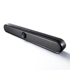 Sanwa Supply Bluetooth-enabled slim soundbar speaker MM-SPSBA4 picture