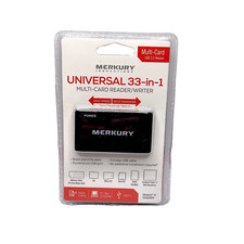 Merkury Innovations 33-in-1 High Speed Multi-Card Reader/Writer PC & Mac USB 2.0 picture