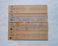 4 OEM Konica bizhub PRESS C1085,C1100 CCKK Cyan & Black Toners TN622C, TN622K picture