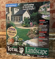 Broderbund Total 3D Landscape Deluxe 3.0 Software picture
