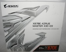 New GIGABYTE X870E AORUS MASTER X3D ICE DDR5 AM5 AMD Gaming ATX Motherboard picture