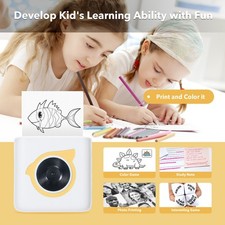 Bisofice L8 Mini Thermal Printer Pocket Label Maker Portable For Photo Pict SFJI picture