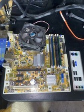 Working ✅ HP Compaq dx2400 Retro Gaming Motherboard Core2 Quad CPU 4GB RAM Combo picture
