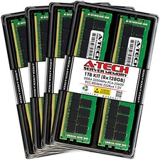 A-Tech 1TB 8x 128GB 2S2Rx4 (4Rx4) PC4-25600 3200 ECC REG RDIMM Server Memory RAM picture