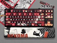 Haikyuu Anime Theme KeyCaps PBT 142 Keys For Cherry MX Keyboard picture