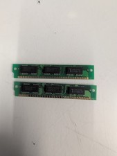 Lot of 2  Toshiba 1MB Module Simm 14 TC511000AJ-70 30-PIN Memory RAM - picture
