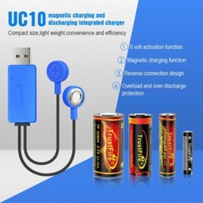 UC10 Universal Magnetic USB Charger for 18650/14500/26650/AA/AAA Battery Outdoor picture