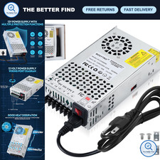 12V 600W Power Supply 50A AC to DC Converter for LED Strips, CCTV, 3D Printers picture
