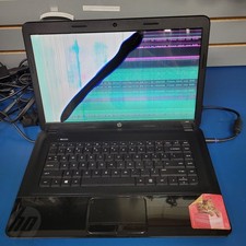 HP 2000-2d09WM Laptop - LCD SCREEN IS CRACKED - NO HDD - PARTS picture