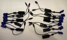 Lot of 12 Raritan USB KVM VGA Dongle Cables DCIM-USBG2 ( Tested & Working ) picture