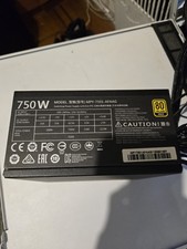['V1'] Cooler Master 750W Gold 80+ Model: MPY-7501-ACAAG  GOLD GOLD GOLD  picture