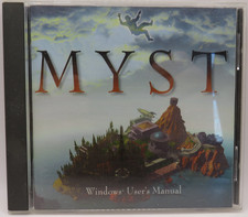 Vintage Myst Adventure Windows PC CD-ROM Computer User Manual picture