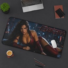 Elektra Mouse Pad, XXL Gaming Desk Mat, PC Keyboard Pad, Gamer Gift picture